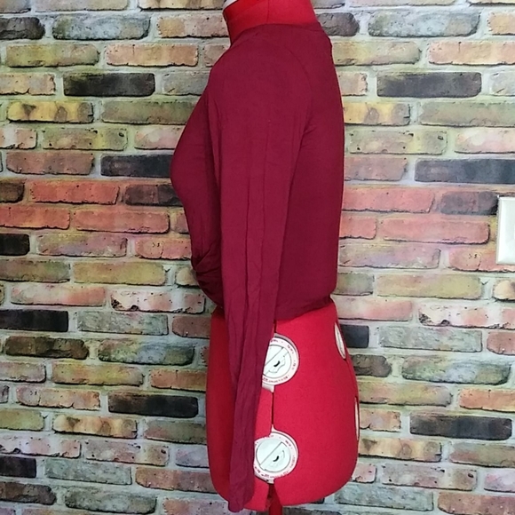 Gaze Twist Crop Top Sz M - Picture 2 of 4